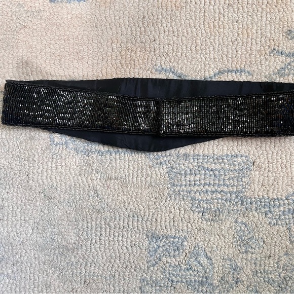 Vintage 80’s WHIMSIGOTH Beaded DISCO Belt-Intricate Bead Work Size Medium - Picture 3 of 8